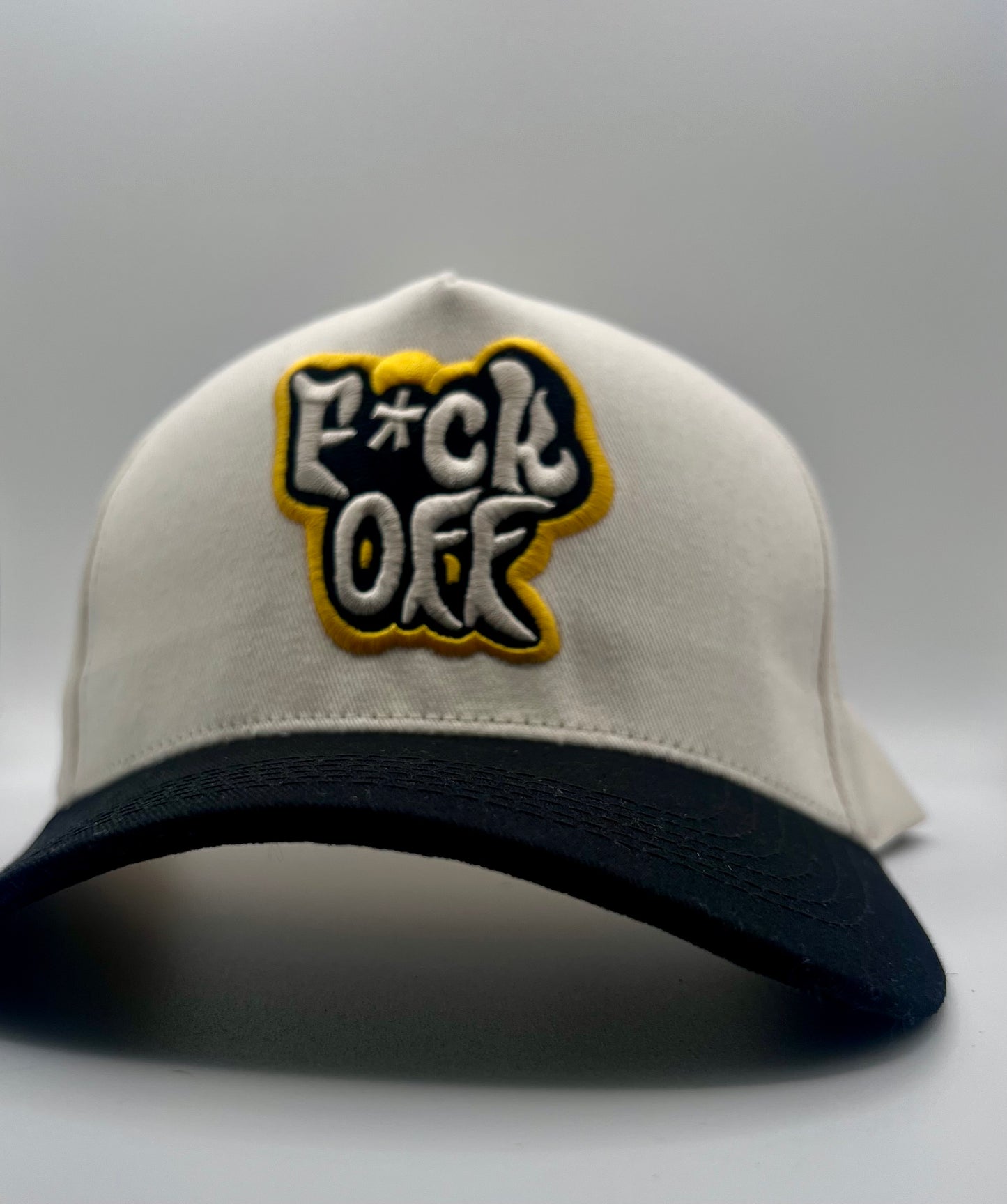 “Butter” — F*ck Off Cap in Cream