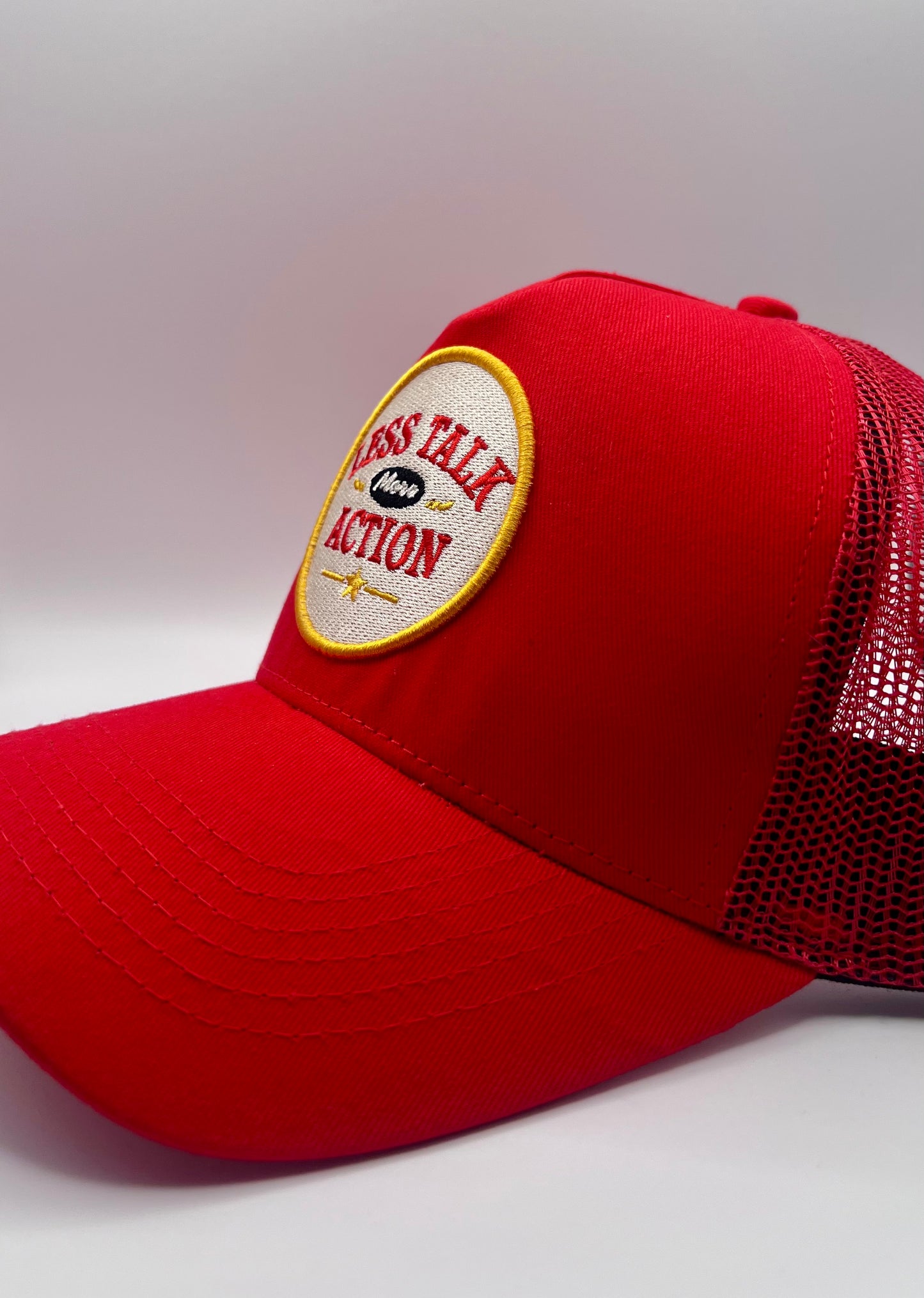 “No Talk” — Red Action Trucker