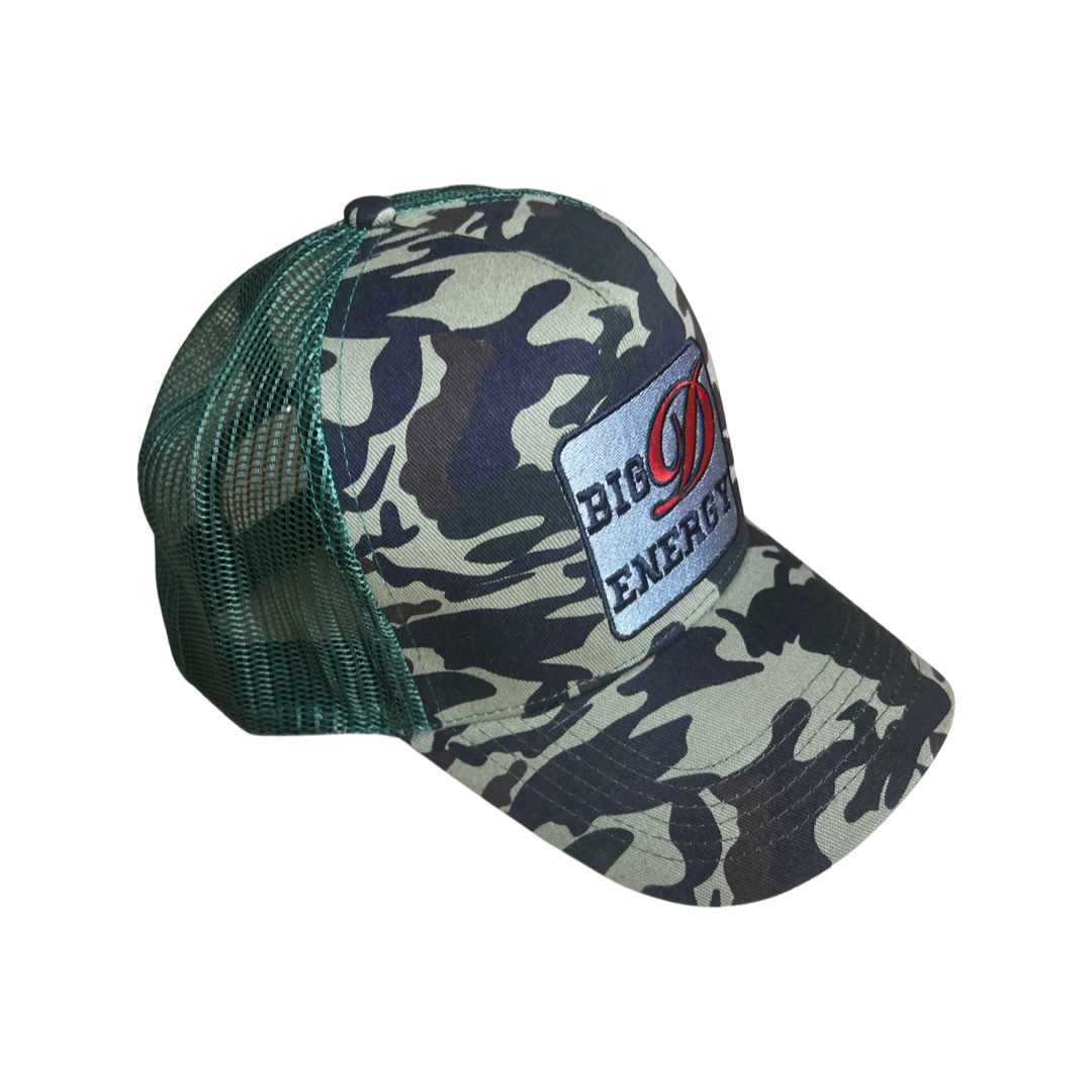 DyLN Rd Trucker Hat BIG D ENERGY embroidery