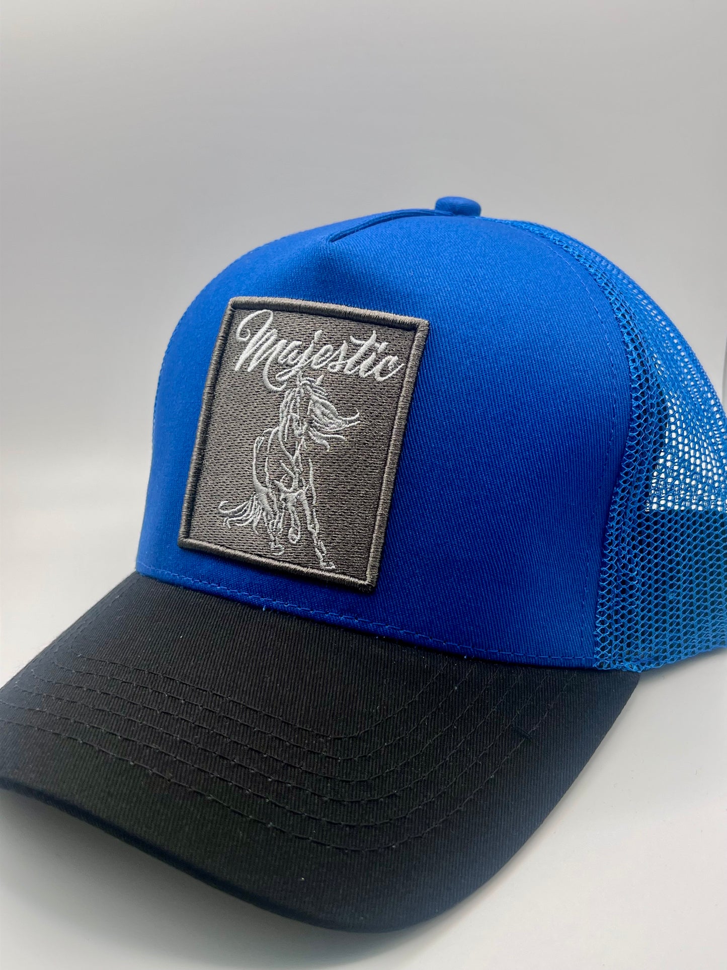 “The Royal” — Majestic Trucker in Blue