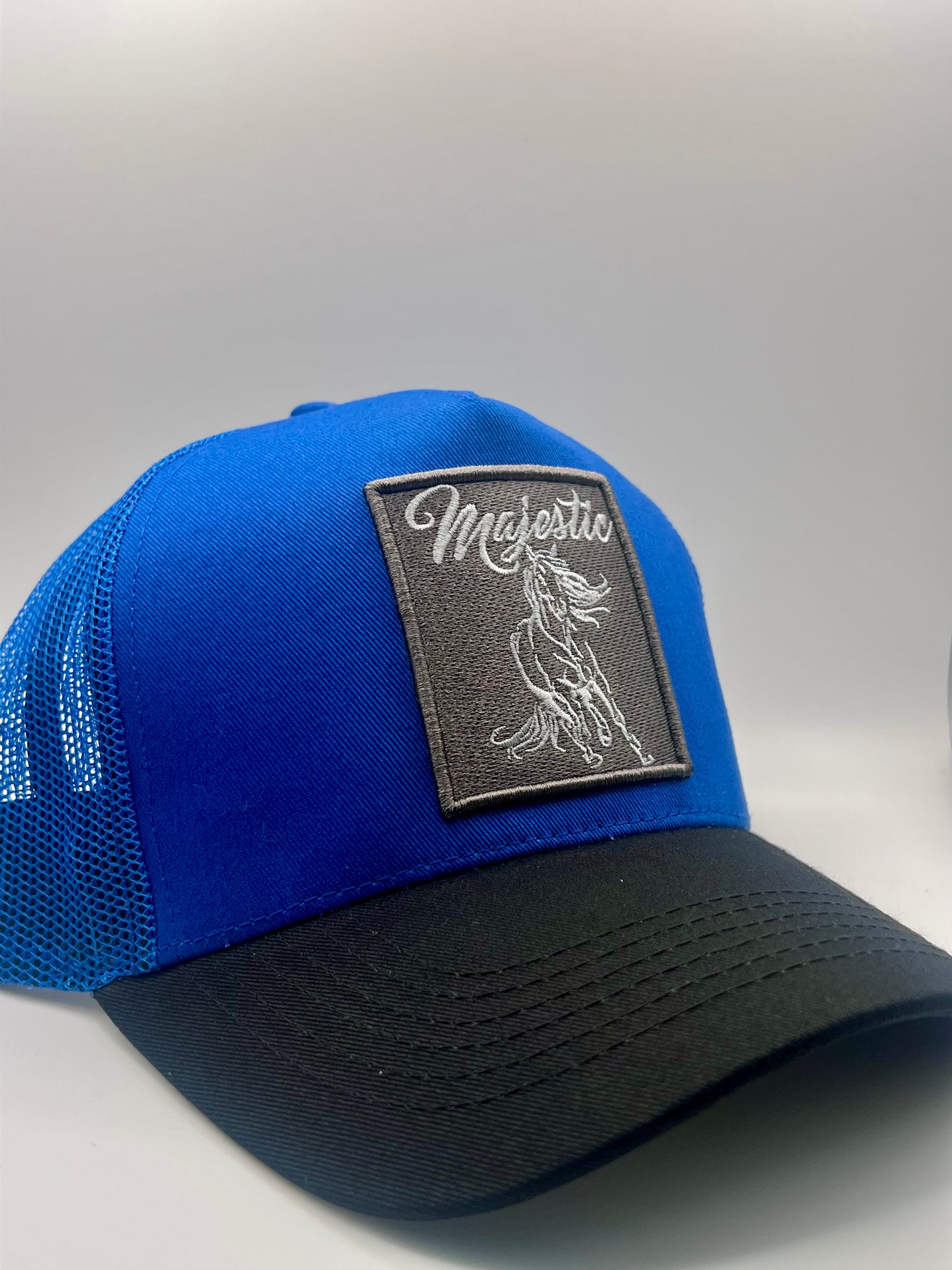 “The Royal” — Majestic Trucker in Blue