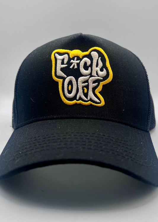 “Zero Apologies” — F*ck Off Trucker in Black