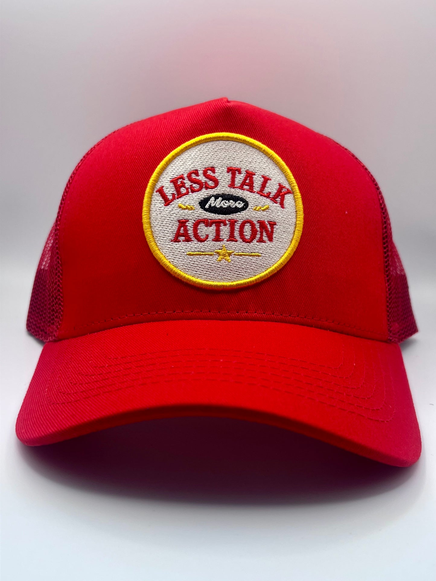 “No Talk” — Red Action Trucker