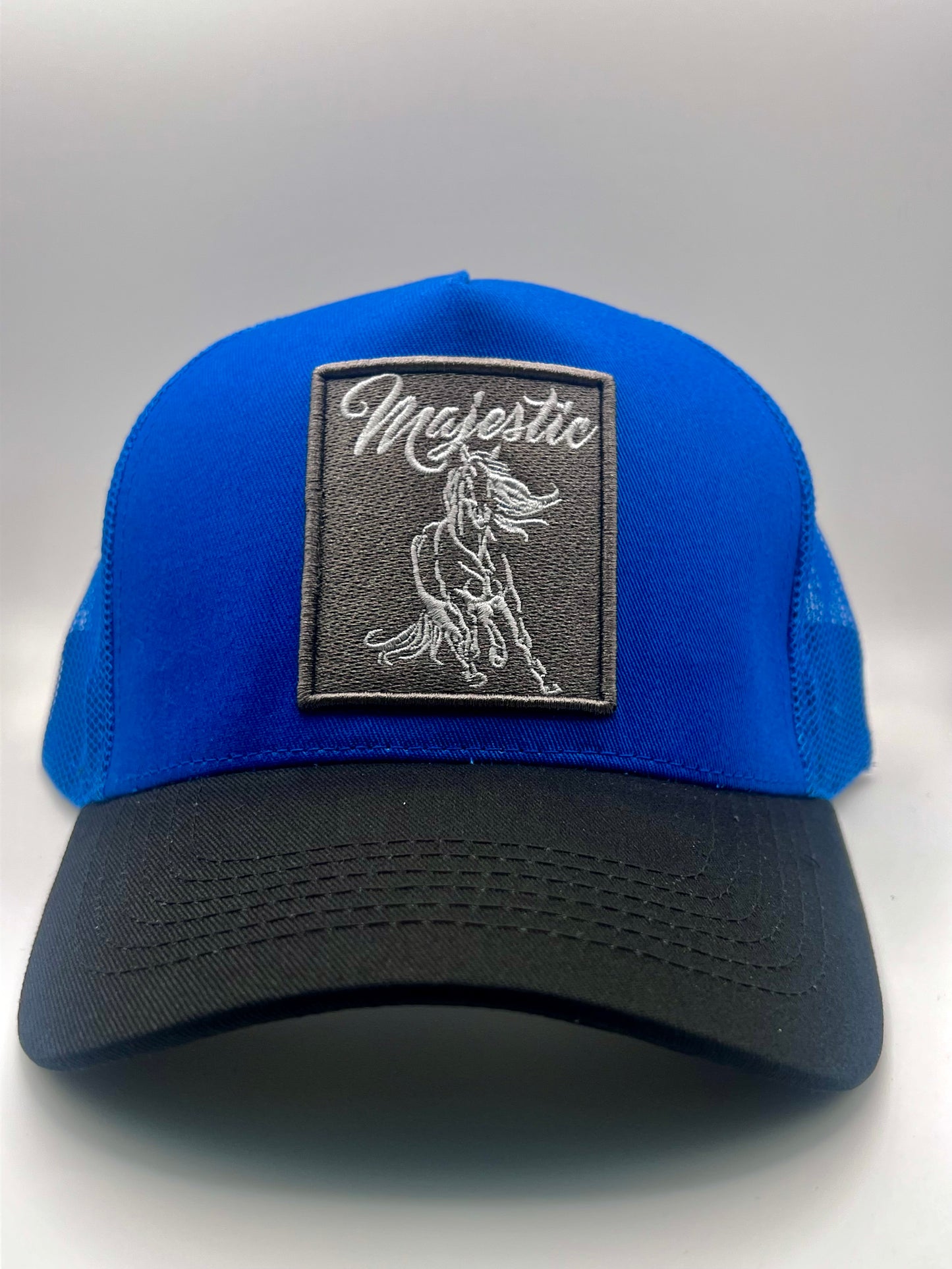 “The Royal” — Majestic Trucker in Blue