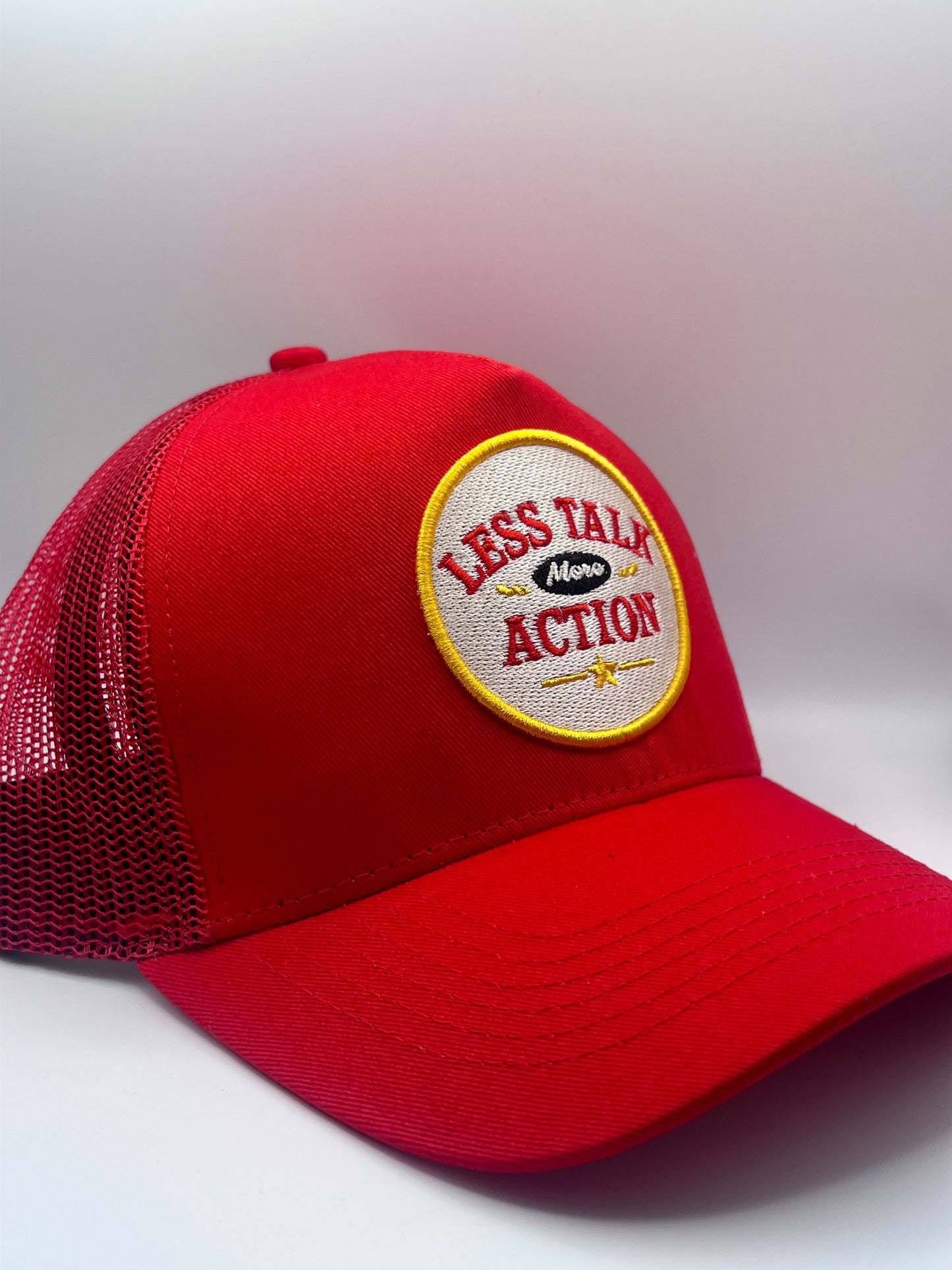 “No Talk” — Red Action Trucker