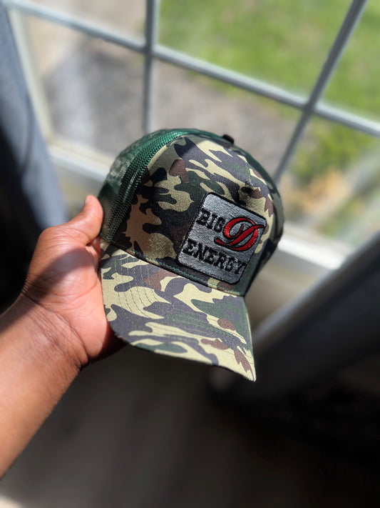 DyLN Rd Trucker Hat BIG D ENERGY embroidery